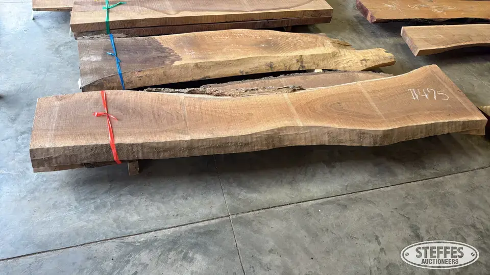 (2) Black walnut slabs Business Inventory