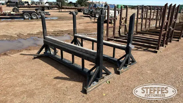 (2) Pipe cradles