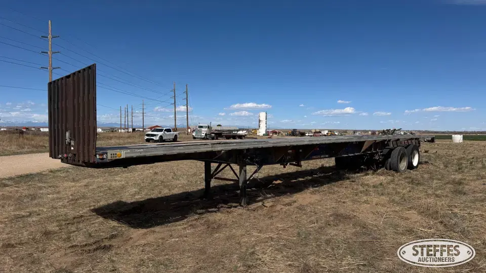 1993 Utility FS2CHAE Semi Flatbed Trailer
