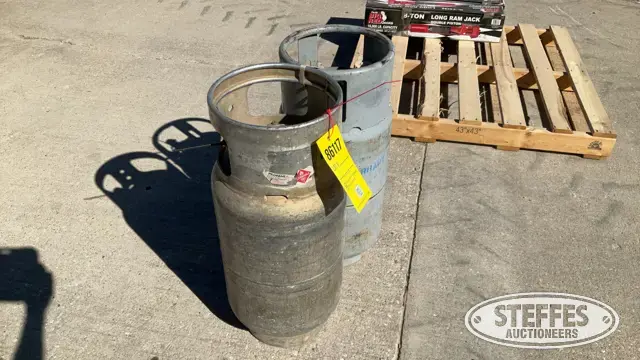(2) 33 lb. forklift LP tanks