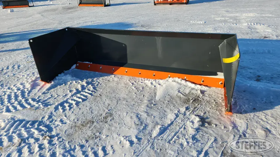2022 TMG SP09 Skid Steer Snow Pushers and Snowblower