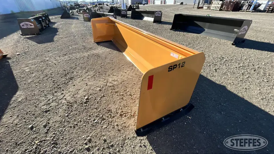 2023 Industrias America SP12 Skid Steer Snow Pushers and Snowblower