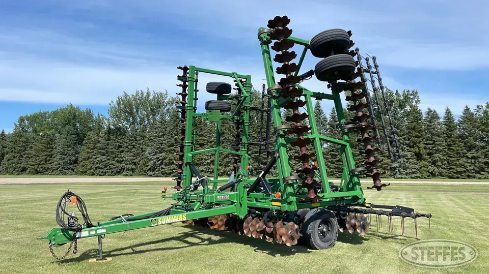 2015 Summers SC1530 Supercoulter Vertical Tillage