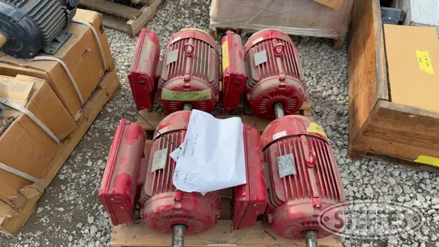 (4) WEG electric motors