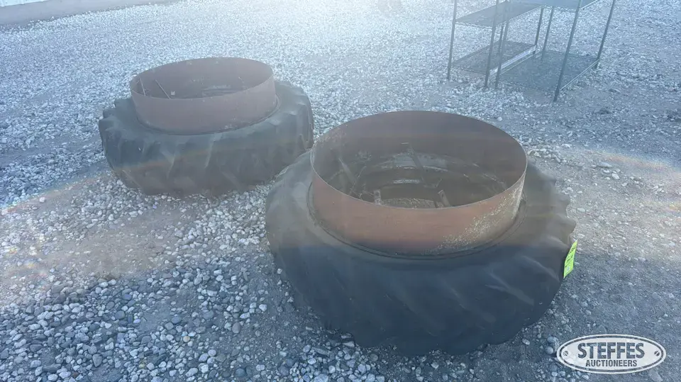(2) 15.5-38 tires Tractor-Implement Tire