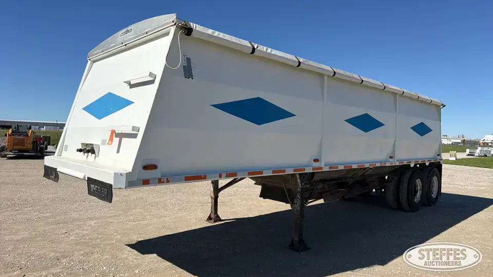 1993 Wheeler Steel Works GH220KA30 Hopper Bottom Trailer