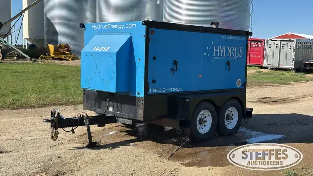 Precision Equipment Mfg. tandem axle flameless heater