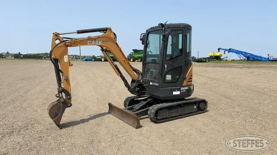 2018 Case CX26C Mini-Excavator