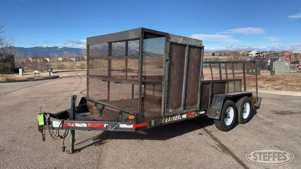 2002 Featherlite Flatbed Trailer
