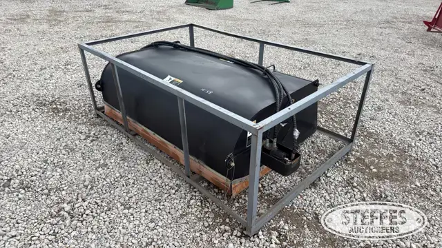 Hyd. bucket broom