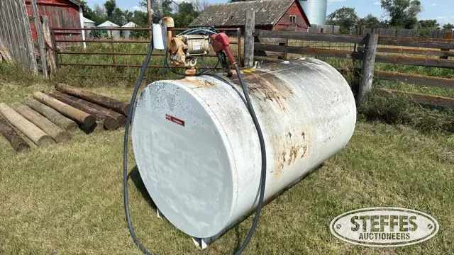 500 gal. fuel tank