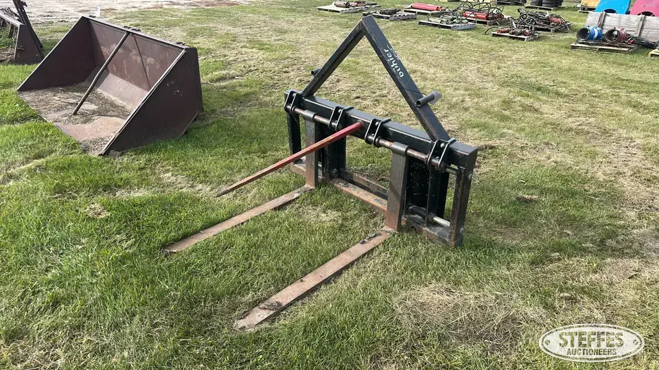 Buhler skid steer combo forks Skid Steer Fork