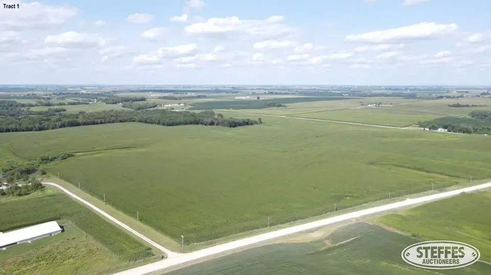 Tract 1 – 53 Surveyed Acres Farmland