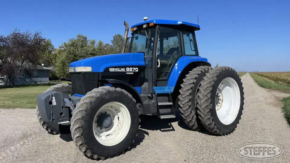 2000 New Holland 8870 MFWD Tractor
