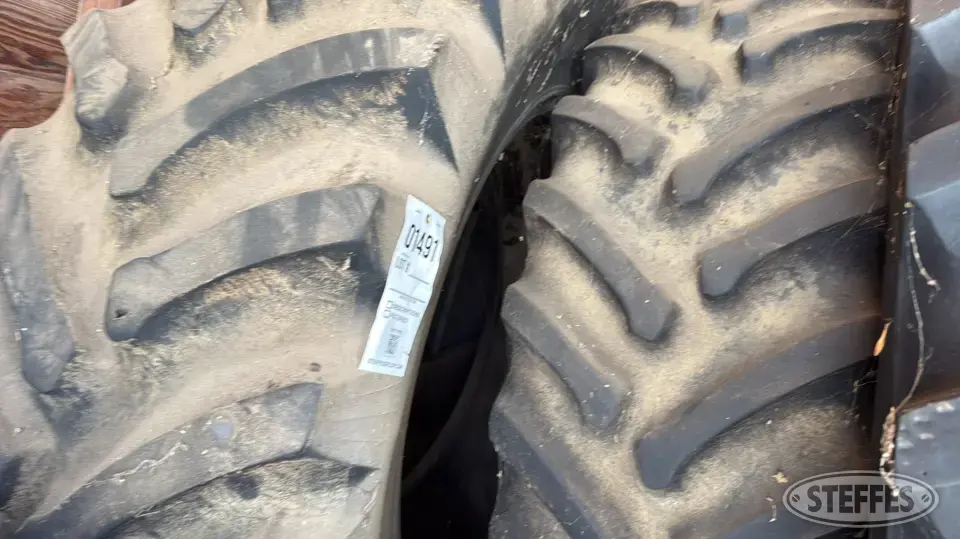 (2) Armstrong 20.8R42 tires Tractor-Implement Tire