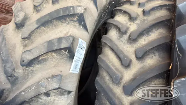 (2) Armstrong 20.8R42 tires
