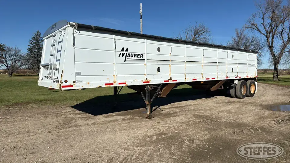 2009 Maurer Hopper Bottom Trailer