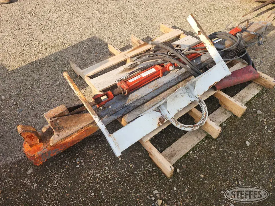 Shop-built safety pull Ag Equipment Part