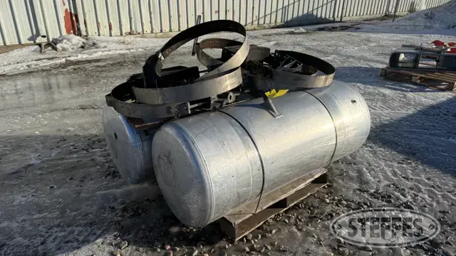 (2) Peterbilt fuel tanks