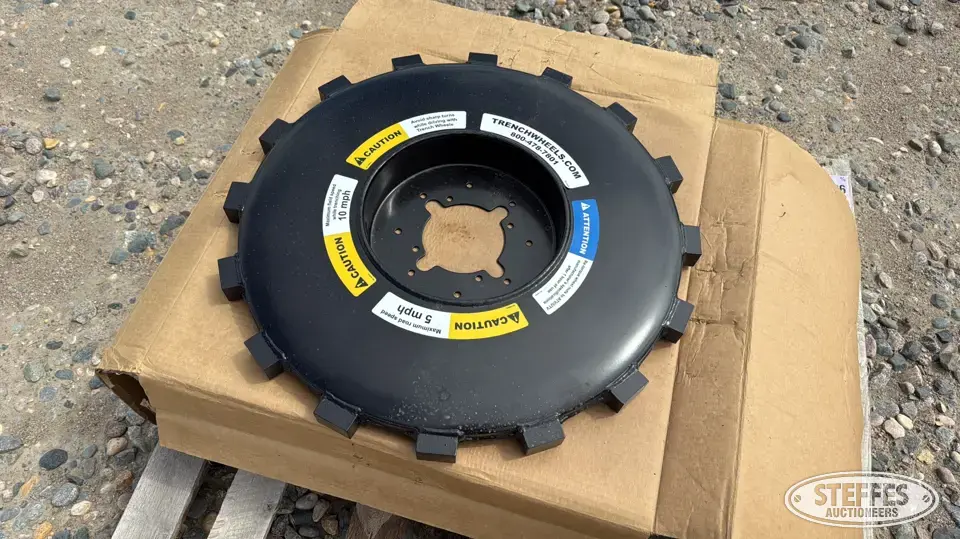 (4) ATV trenching wheels ATV-UTV Tires and Track