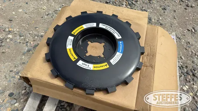 (4) ATV trenching wheels