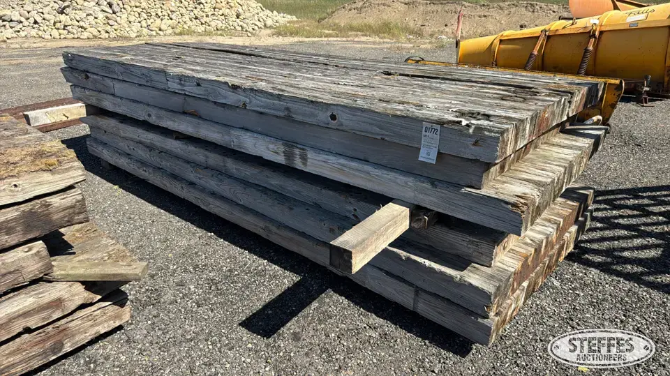 (6) Timber rigging mats Construction Support Item