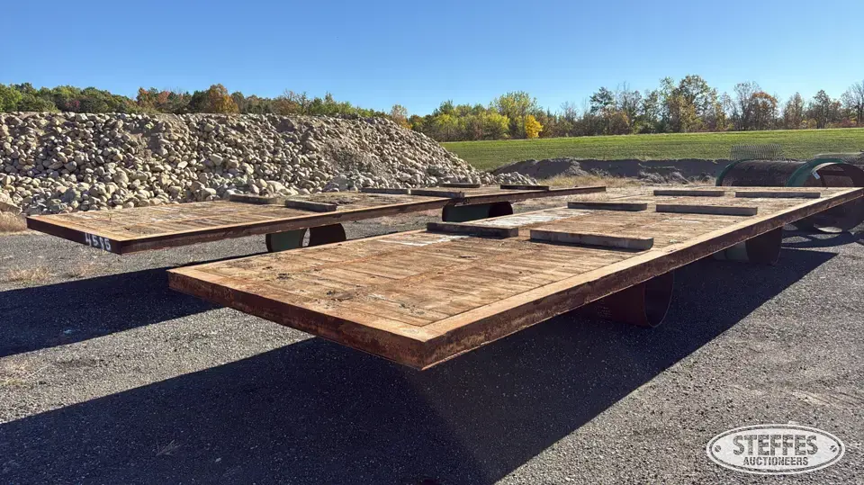 (2) Rigging mats Construction Support Item