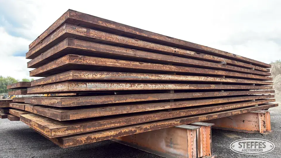 (2) Rigging mats Construction Support Item