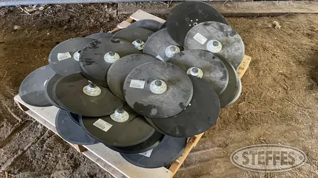 (48) John Deere planter opener discs