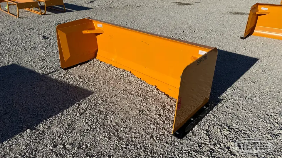 2026 Industrias America SP08 Skid Steer Snow Pushers and Snowblower