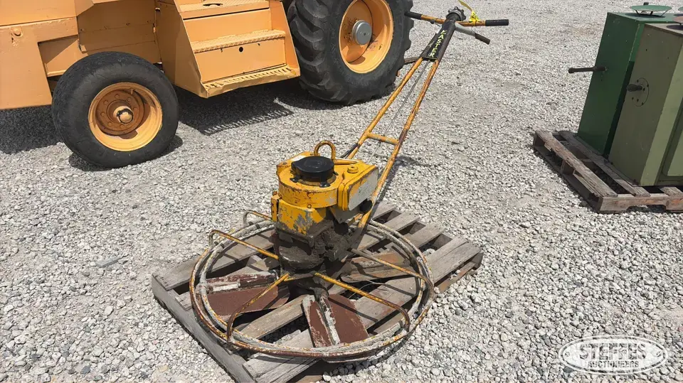 Master power trowel Concrete Related Item