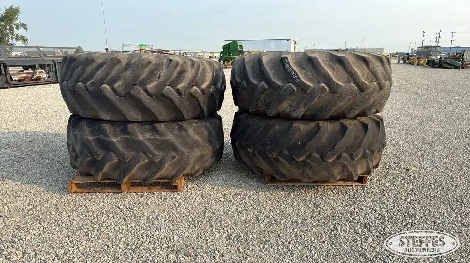(4) 23.1-30 tires Tractor-Implement Tire