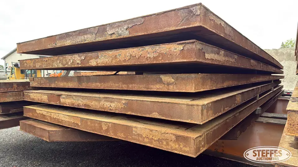 (2) Rigging mats Construction Support Item