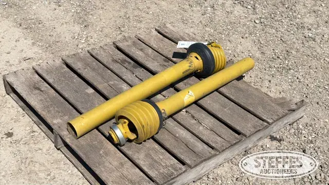 (2) 1000 PTO shafts