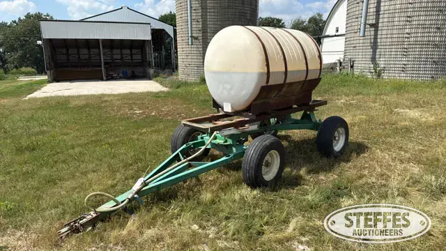 Shop built tender trailer
