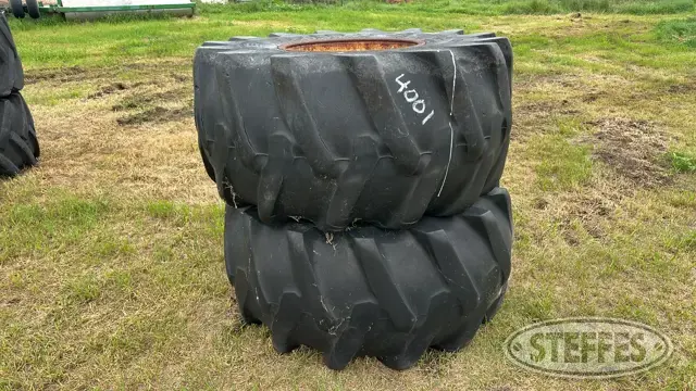 (2) Firestone 28L-26 tires