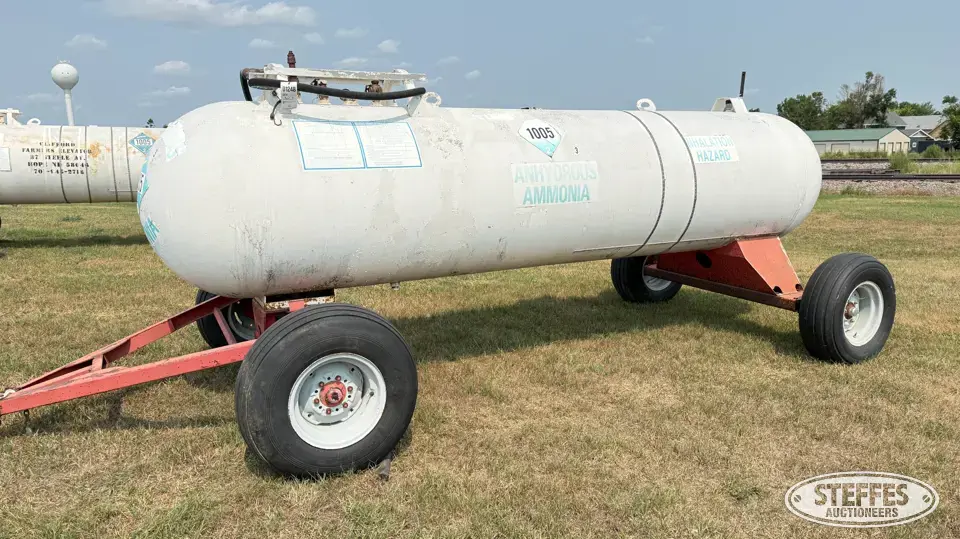 Trinity 1,000 gal. NH3 tank NH3 Trailers-Tank