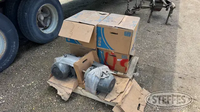 (6) WEG electric motors