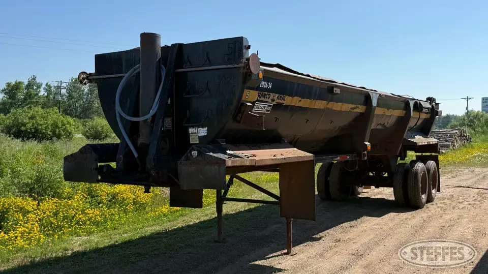 1998 Ranco Anvil End Dump Trailer