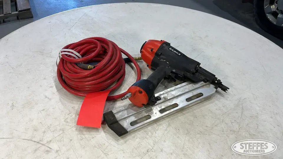 Banks air nailer General Tools and Shop Supply