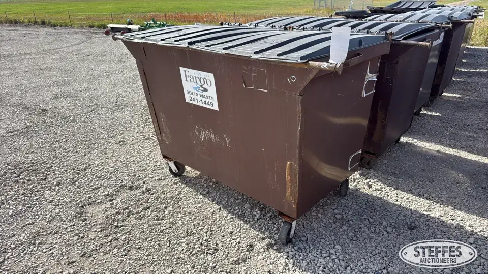 (5) 2 yd. dumpsters General Business Support Item