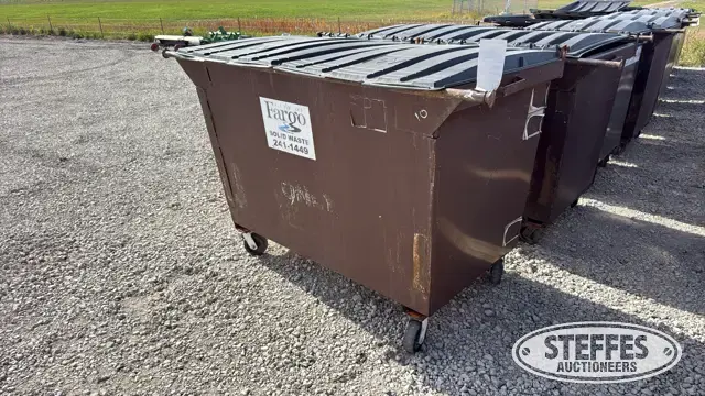 (5) 2 yd. dumpsters