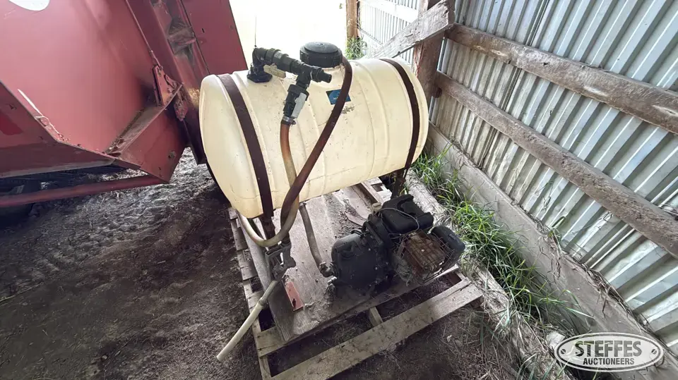 Water skid Poly Tank