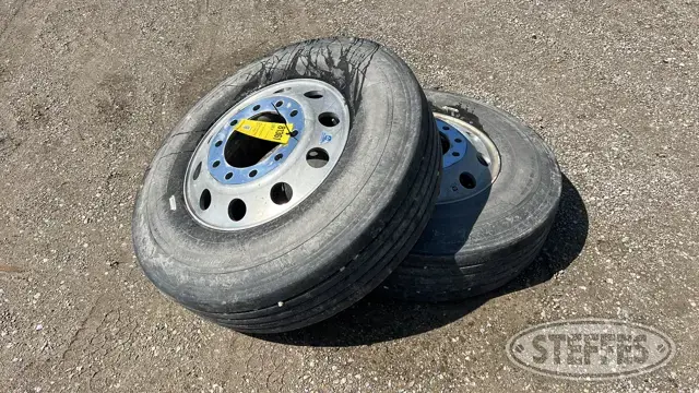 (2) 11R22.5 Tires