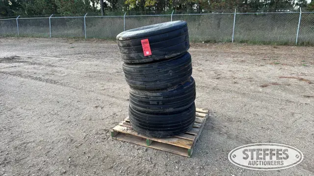 (4) 14L-16.1 tires