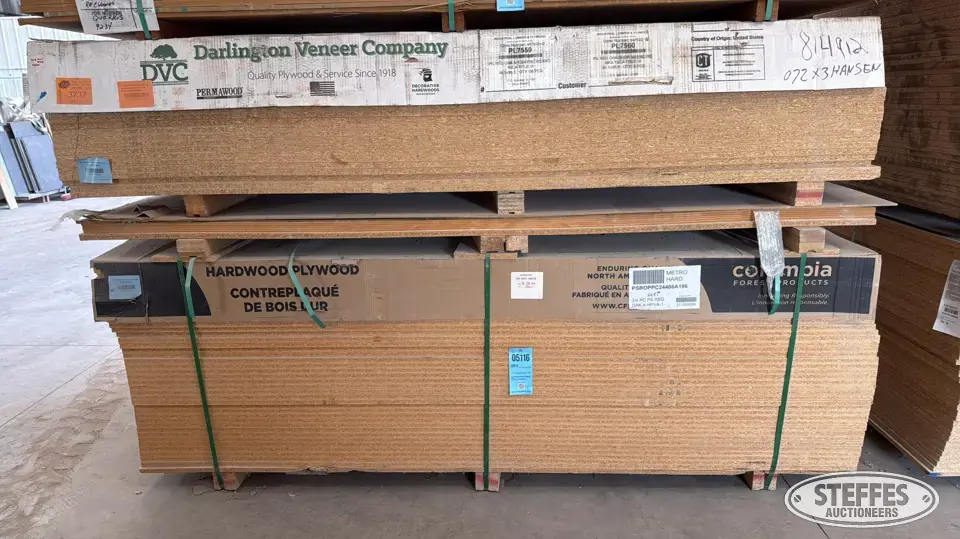 Veneer sheet stock Business Inventory