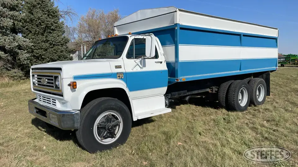 1979 Chevrolet C70 Tandem Boxed Truck