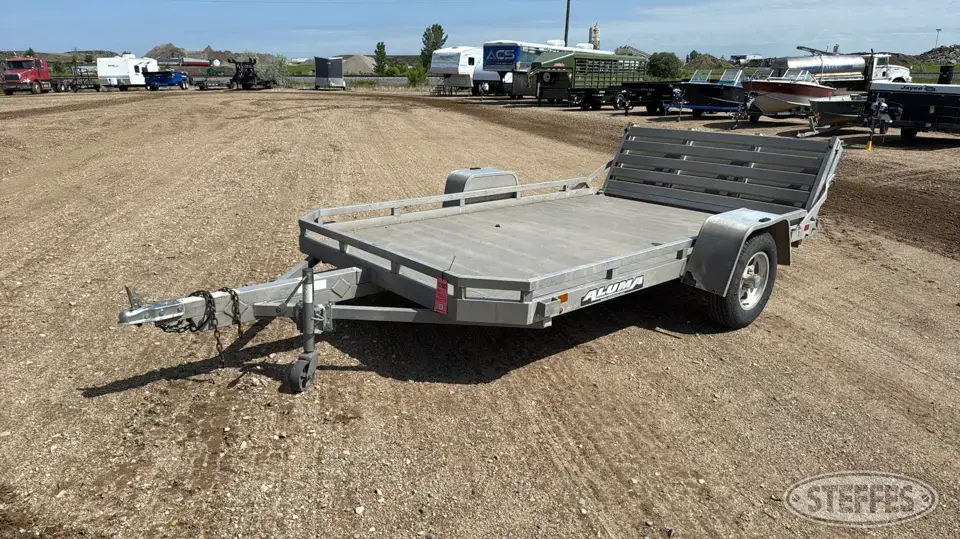 2014 Aluma 7710BT Utility Trailer