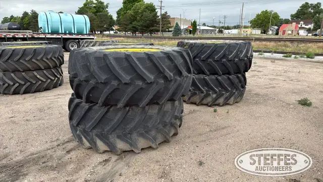 (4) Trelleborg 710/70R38 tires