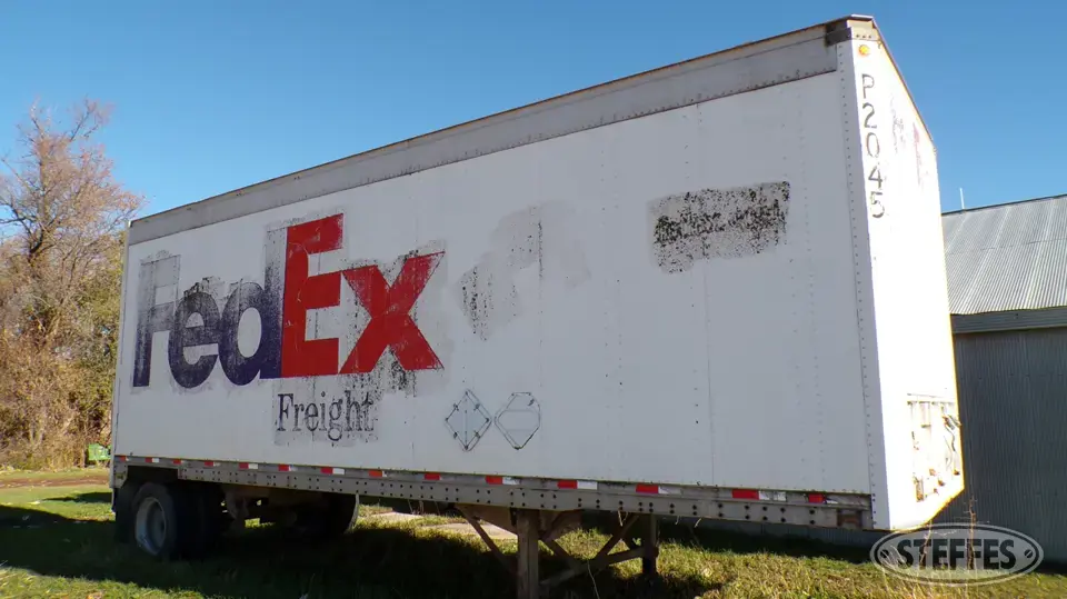 1990 Monon Van Trailer